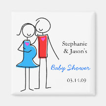 KoedukationsBabyparty-Magnet, Junge Magnete
