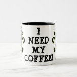 Koffein-Katzen-Kaffeetasse
