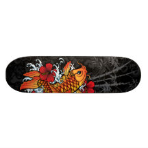 Koi Bambus Individuelle Skateboarddecks