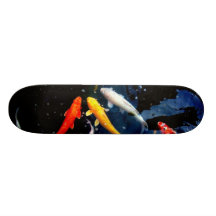 Koi Fisch-Skateboard-Plattform Individuelle Skatedecks