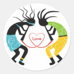 Kokopelli Liebe-Aufkleber
