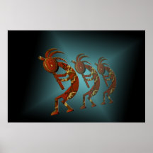 Kokopelli Plakat