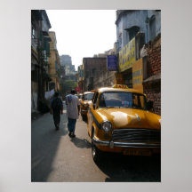 Kolkata Szene Plakat