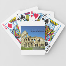 Kolosseum Italiens Rom (neu) (St.K) Poker Karten
