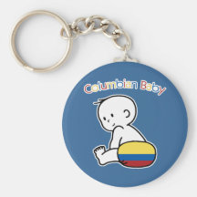 Kolumbianisches Baby Schlüsselanhänger