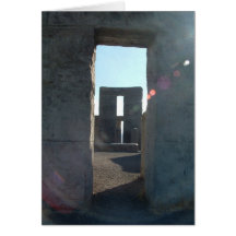 Kolumbien-Schlucht-Autoreise - Stonehenge Grußkarten