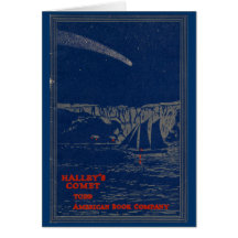 "KOMET HALLEYS" Gruß-Karte