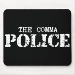 Komma-Polizei Mousepad