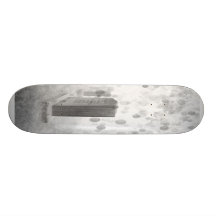 Kommen Sie das Skateboard 4 um (Schwarzweiss) Individuelles Skateboard