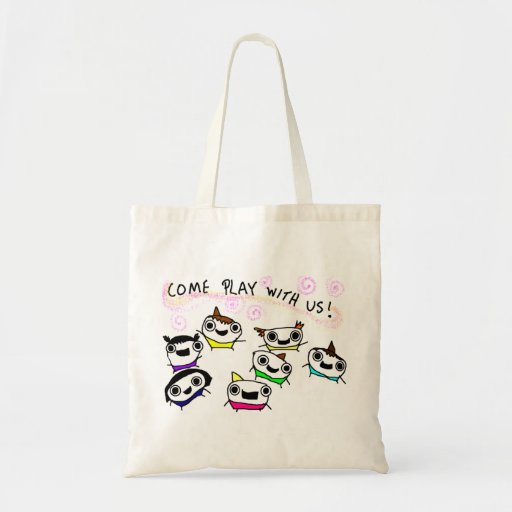 "Kommen Spiel mit uns" Tasche