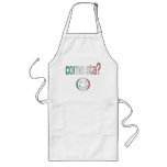 Kommen Sta? Italien-Flaggen-Farben Schürzen