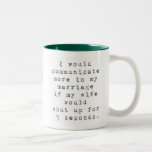 Kommunikation Tee Tasse