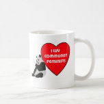 Kommunistische feministische Panda Luv Kaffeetasse