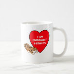 Kommunistische feministische Tiger Luv Kaffeetasse