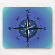 Kompass-Rose Mousepad