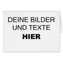 Komplett selbst gestalten karte