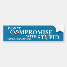 KOMPROMITTIEREN SIE NICHT MIT DUMMEM AUTOSTICKER
