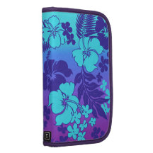 Kona Mischungs-hawaiisches Hibiskus-Rickshaw-Folio Folio Planer