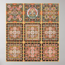 Kongokai Mandala Posterdrucke