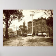 Kongress-Quadrat 1904 Portlands, Maine Plakat