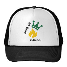 König des Grills Baseball Mützen