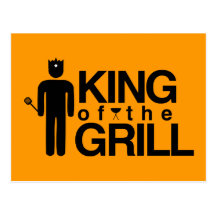 König des Grills Postkarten