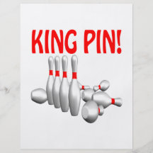 König Pin Personalisierte Flyer