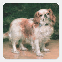 Königcharles Spaniel, 1907 Sticker