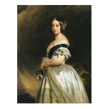 Königin Victoria 1842 Postkarte