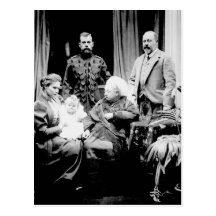 Königin Victoria, Zar Nicholas II Postkarten