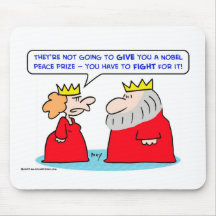 Königkönigin-Friedensnobelpreis Mousepads