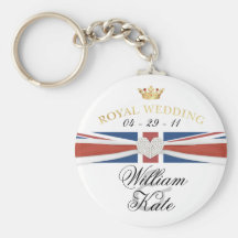 Königliche Hochzeit - Prinz William u. Kate Sammle Schlüsselband