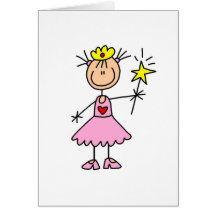 Königliche Prinzessin Wand Card Grußkarte