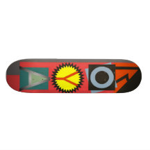 Königlicher Skater - Skateboard Individuelles Deck