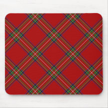 Königlicher StewartTartan Mousepad