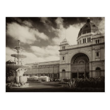 Königliches Ausstellungs-Gebäude, Melbourne, Austr Postkarten