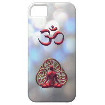 Königliches keltisches Meditation OM-Symbol für iP iPhone 5 Hülle