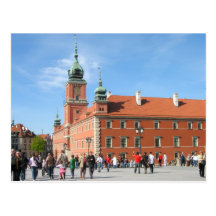 Königliches Schloss in Warschau Postkarte
