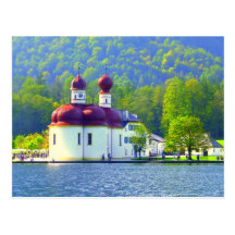 Königsee St. Bartholomä Postkarte