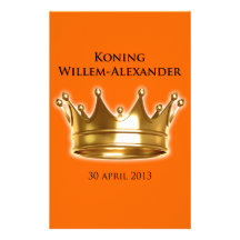 Koning Willem-Alexander Individuelle Büropapiere