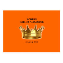 Koning Willem-Alexander Postkarten