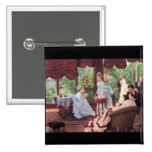 Konkurrenzlos durch James Tissot Anstecknadelbuttons