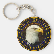 Konservativer Patriot 2 Schlüsselanhänger