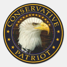 Konservativer Patriot Sticker
