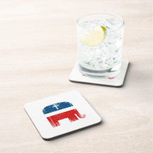 Konservatives christliches Faded.png Cocktail Untersetzer