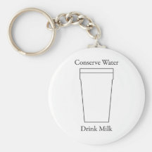 Konservieren Sie Wasser-Getränk MILCH Schlüsselband