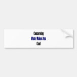Konservierenwasser macht Sie cool Auto Sticker