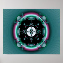 Kontrolle des materiellen Raumes Poster