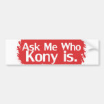 Kony 2012 autoaufkleber