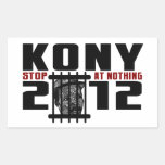 Kony 2012 - Stoppen Sie an nichts Sticker